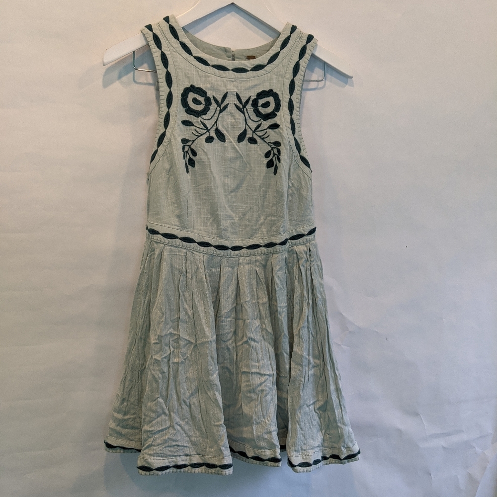 Free People Birds of Feather dress 6 EUC - Picture 5 of 11